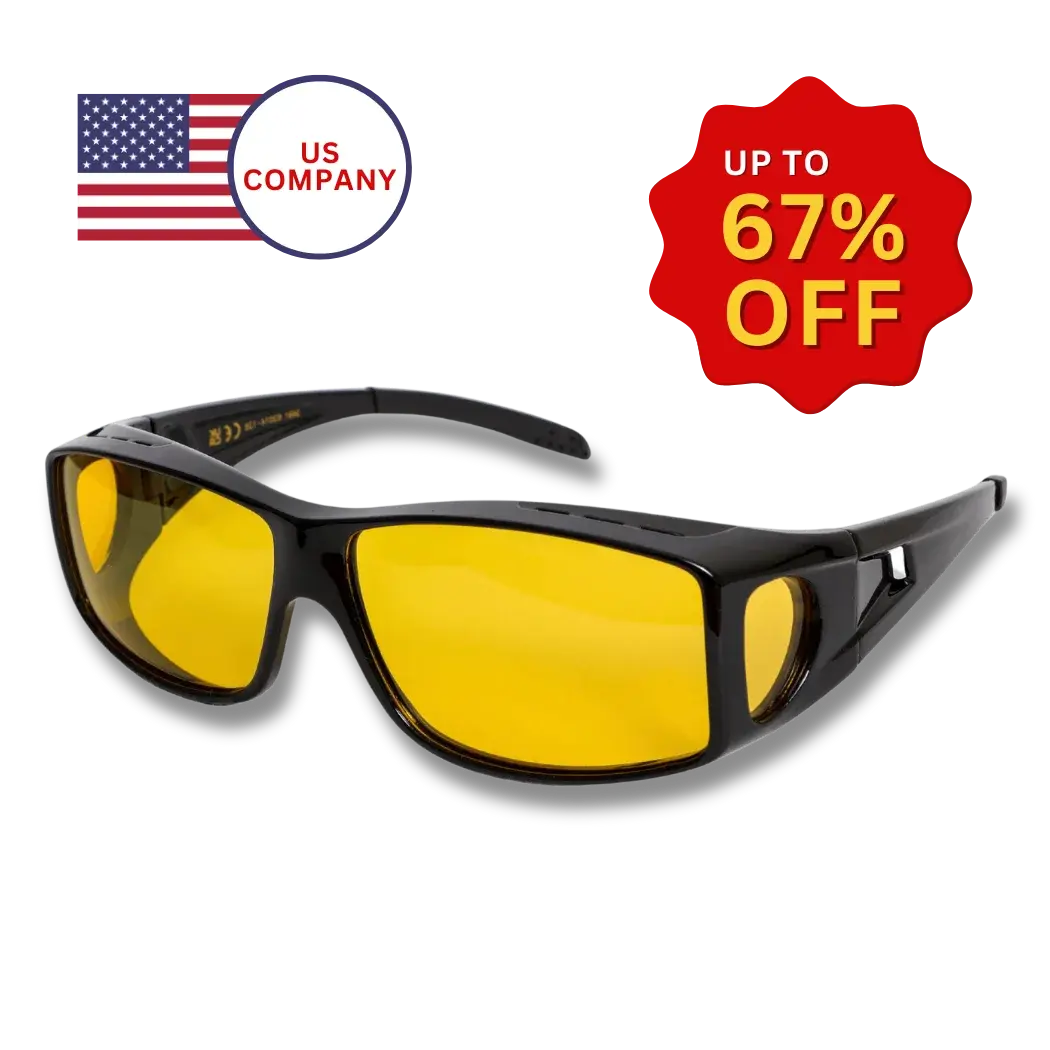 Joyhnny NightGlo Glasses Night Driving Glasses